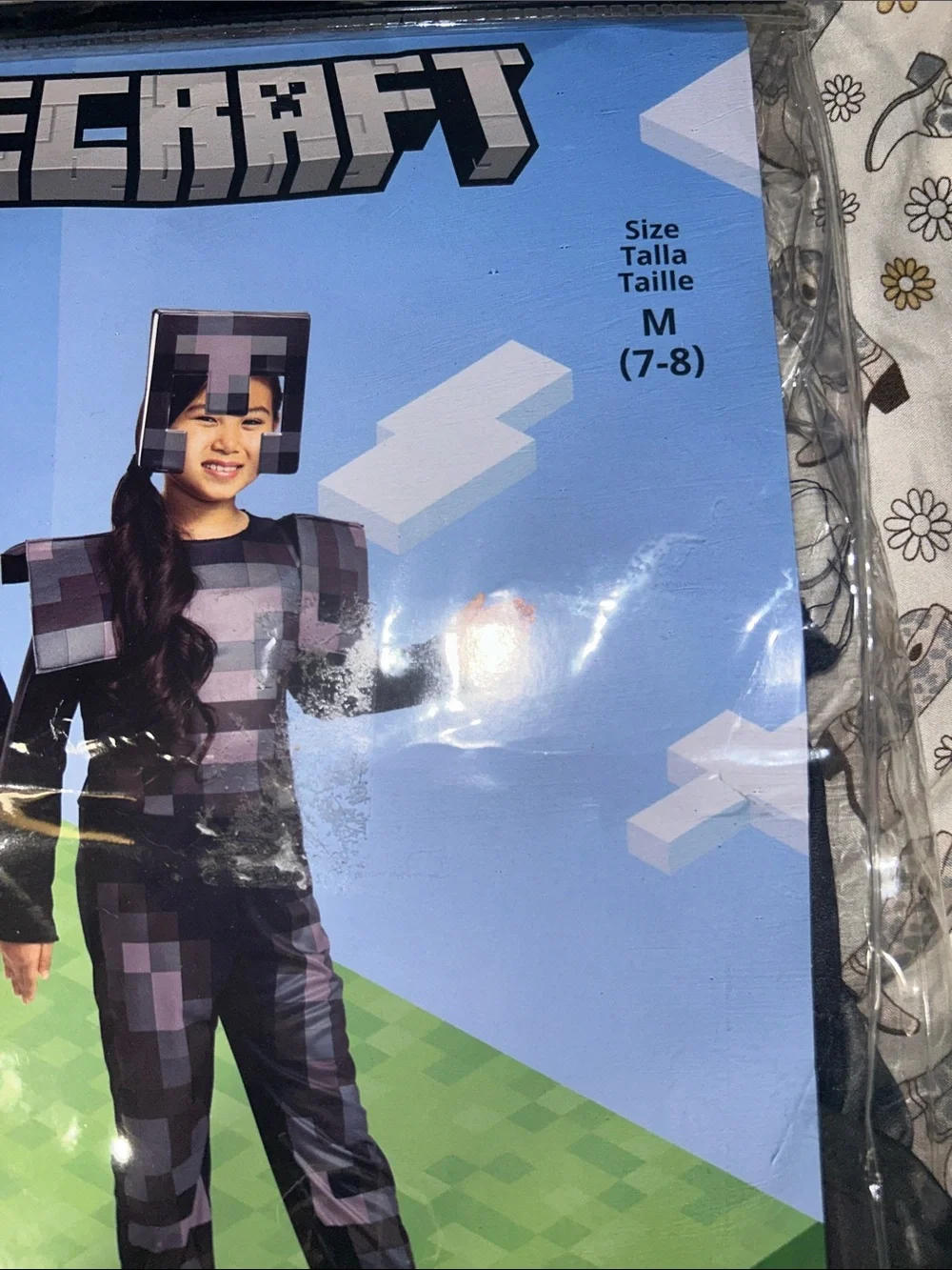Disguise Minecraft Netherite Armor Costume - Black, Purple